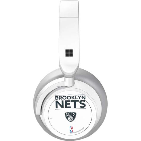 NBA Brooklyn Nets Standard - White Surface Headphones Skin